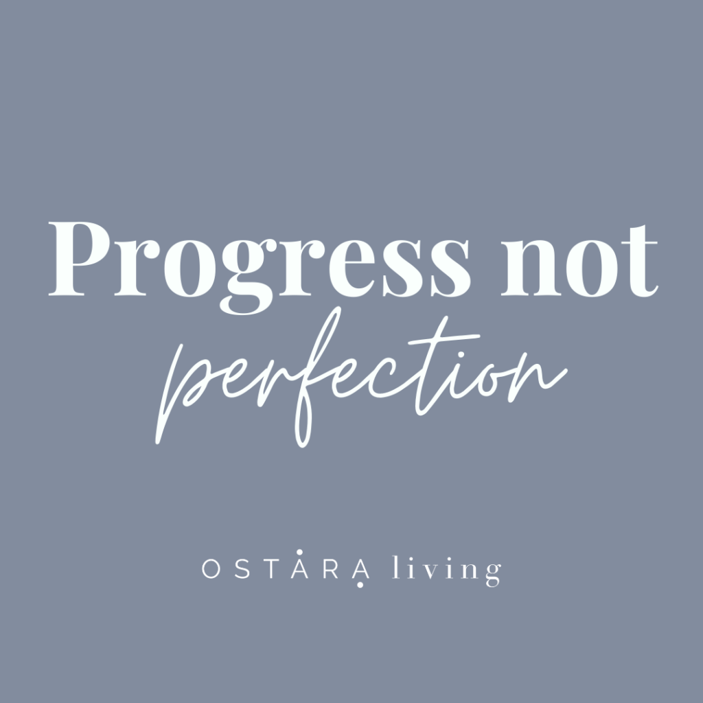 free online challenge mantra progress not perfection